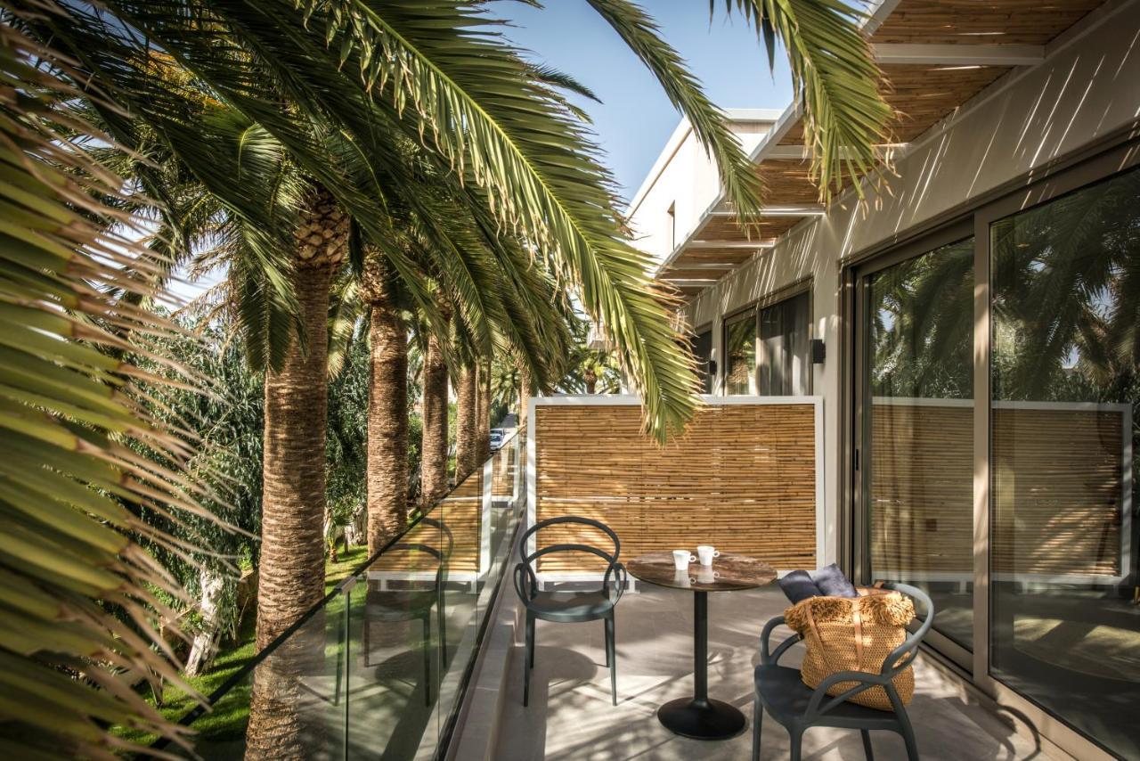 Drossia Palms Hotel&Nisos Beach Suites Mália Exterior foto