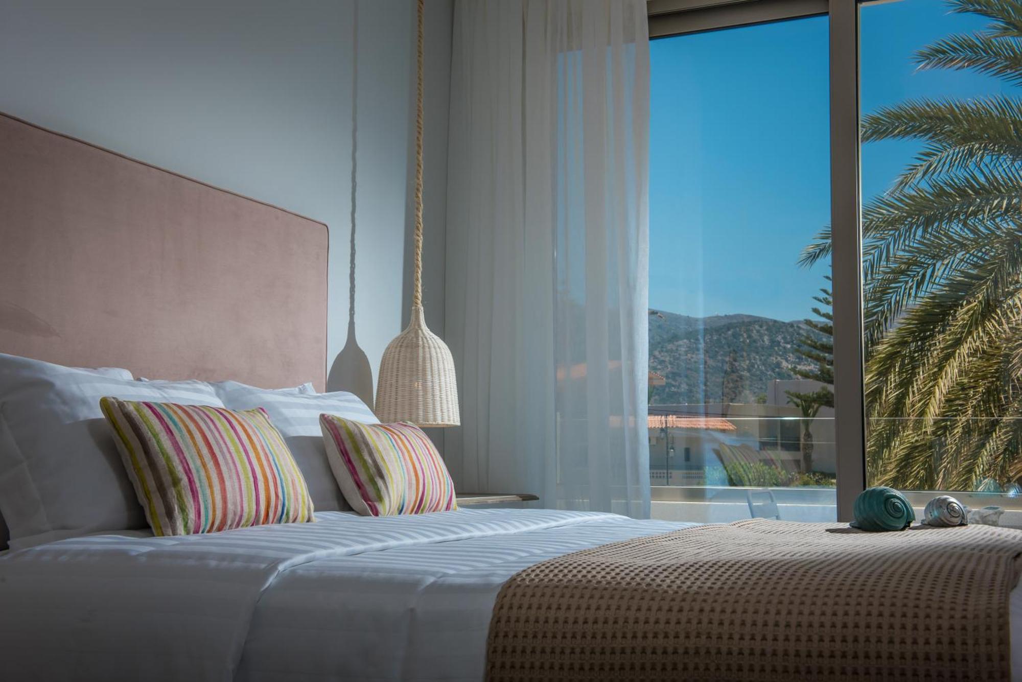 Drossia Palms Hotel&Nisos Beach Suites Mália Quarto foto