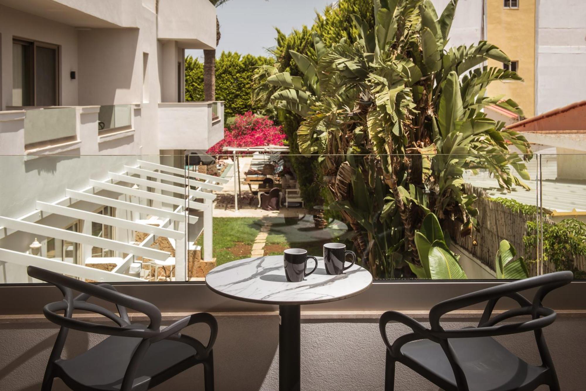 Drossia Palms Hotel&Nisos Beach Suites Mália Exterior foto