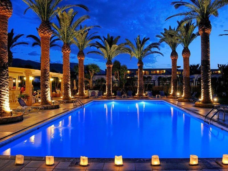 Drossia Palms Hotel&Nisos Beach Suites Mália Exterior foto