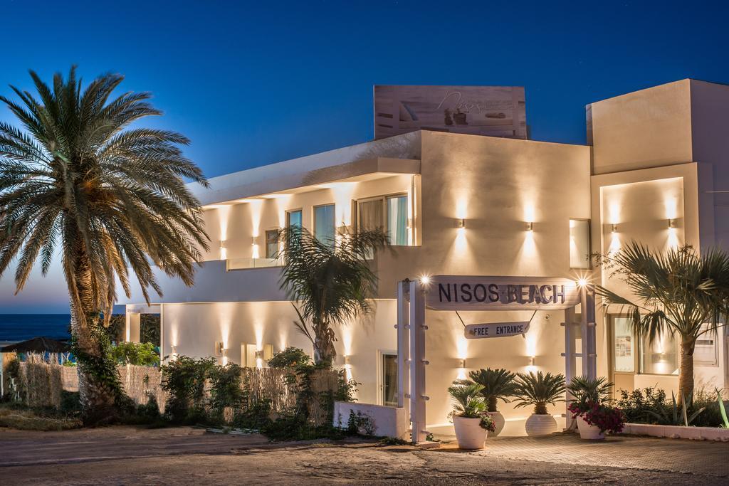 Drossia Palms Hotel&Nisos Beach Suites Mália Exterior foto