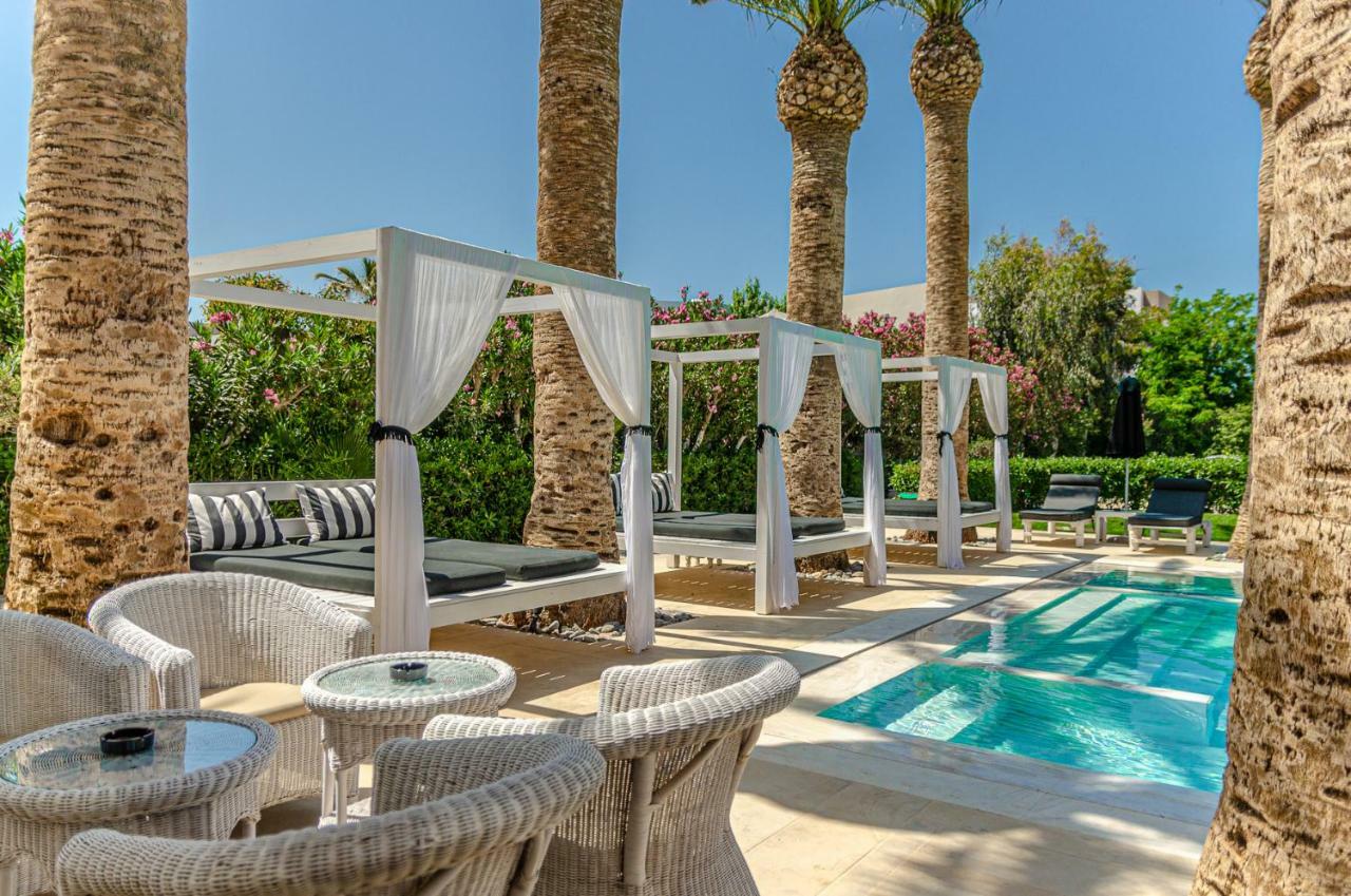 Drossia Palms Hotel&Nisos Beach Suites Mália Exterior foto