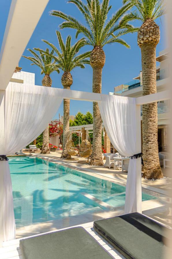 Drossia Palms Hotel&Nisos Beach Suites Mália Exterior foto